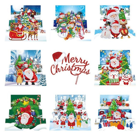 3D Christmas Card (Selection A)
