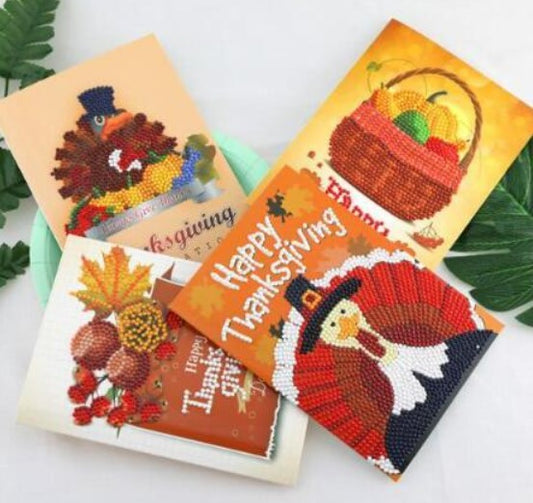 Thanksgiving Greetings Cards - Selection A