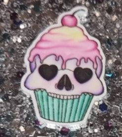 Cupcake Skull Cover Minder