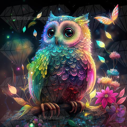 Twinkling Owlet © Laura @cocomarshmallow_art