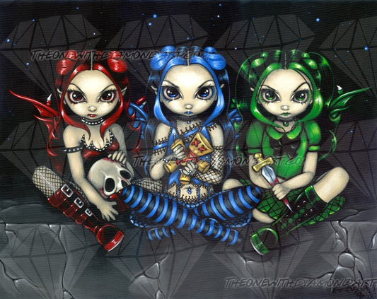 Wicked, Tricksy and False © Jasmine Becket-Griffith