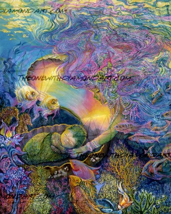 Birth Of A Mer-Baby ©Josephine Wall