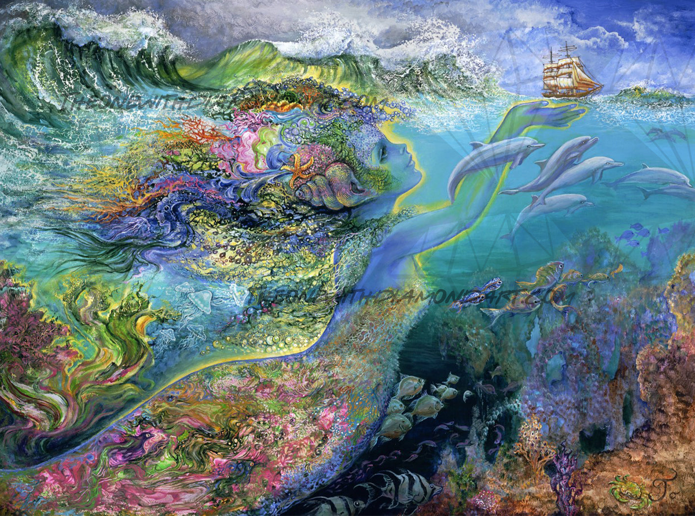 Spirit Of The Ocean ©Josephine Wall