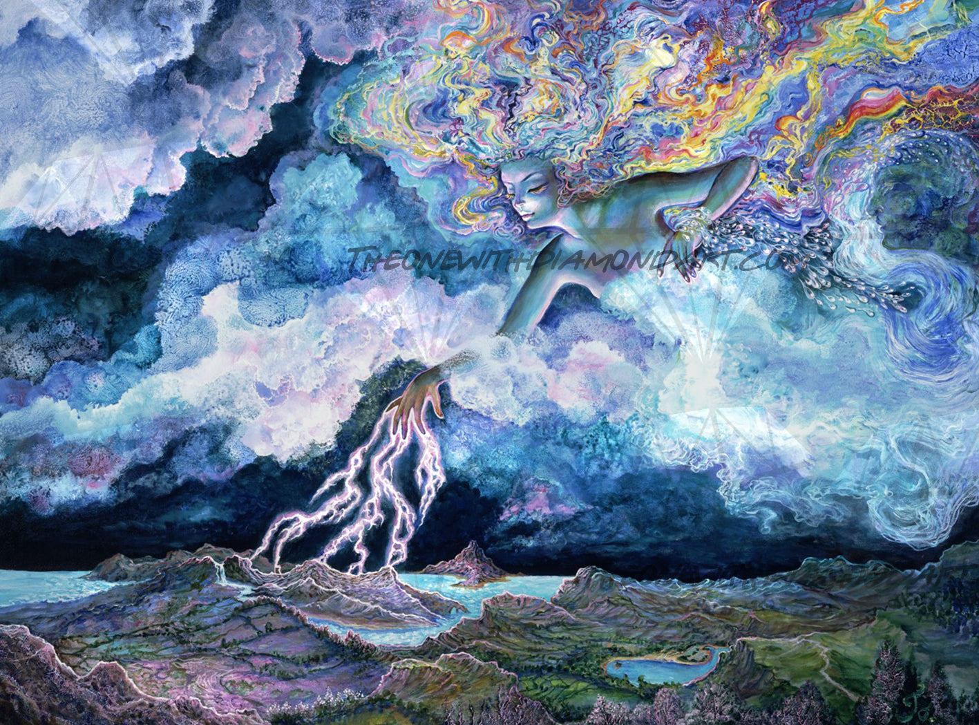 Spirit Of The Storm ©Josephine Wall