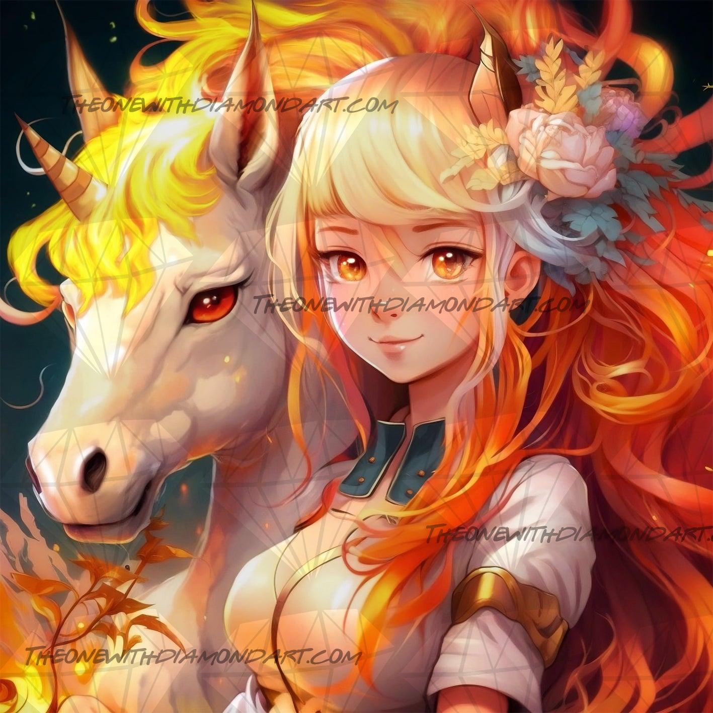 The Unicorn And The Virgin ©Finira