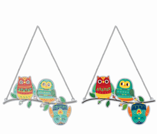 Three Owls Suncatcher