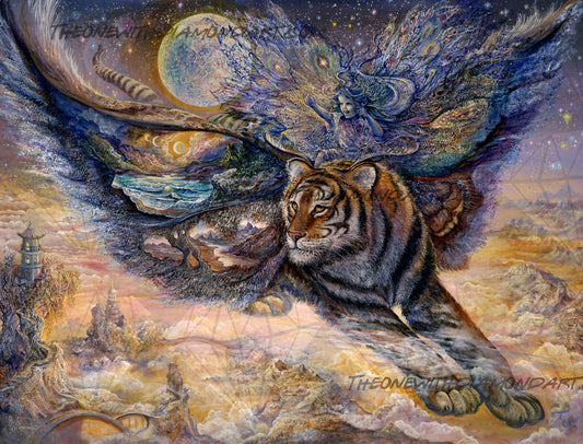 Tiger Moth ©Josephine Wall