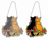 Two Cats Suncatcher