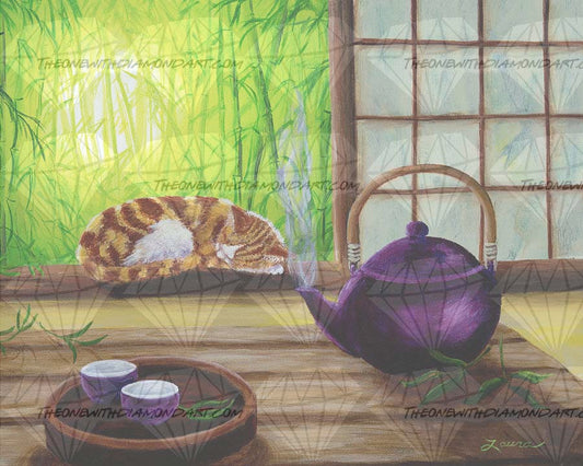 Bamboo Morning Tea ©Laura Milnor Iverson