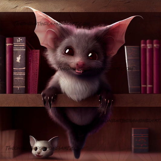 Bookshelf Bat ©Finira