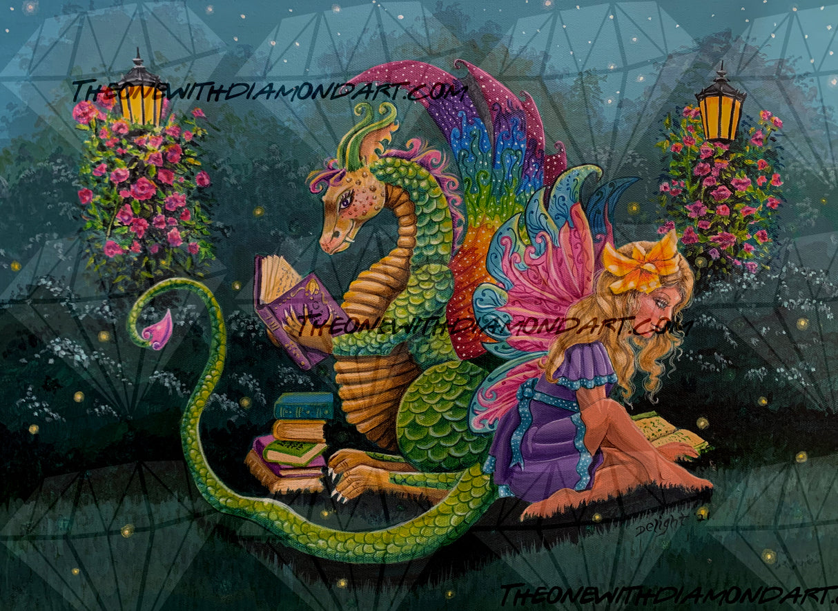 Book Nook ©Delights Fantasy Art