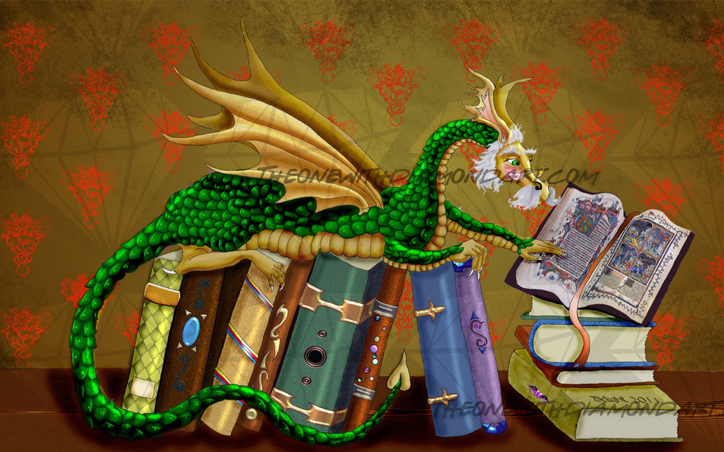 Librarian ©Delights Fantasy Art