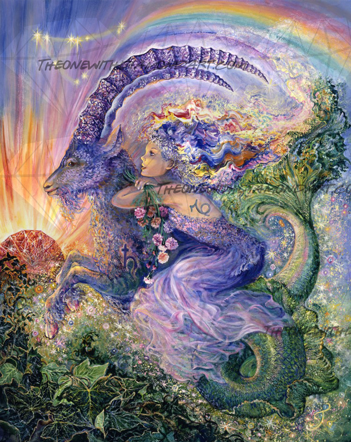 Capricorn ©Josephine Wall