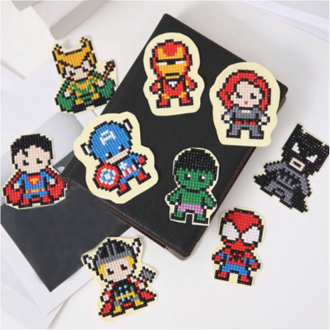 Character Hero Stickers