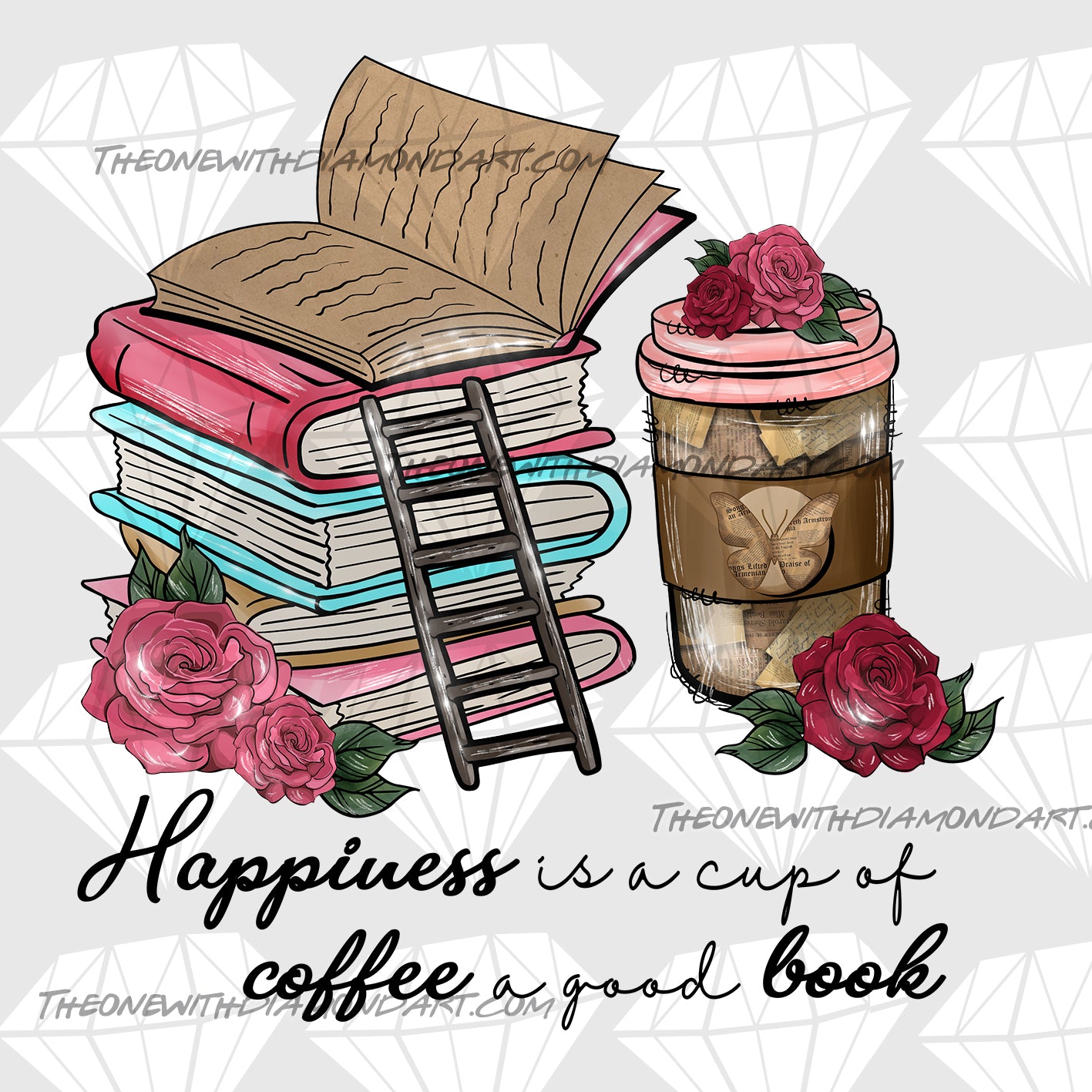 Happiness Is Coffee And Books