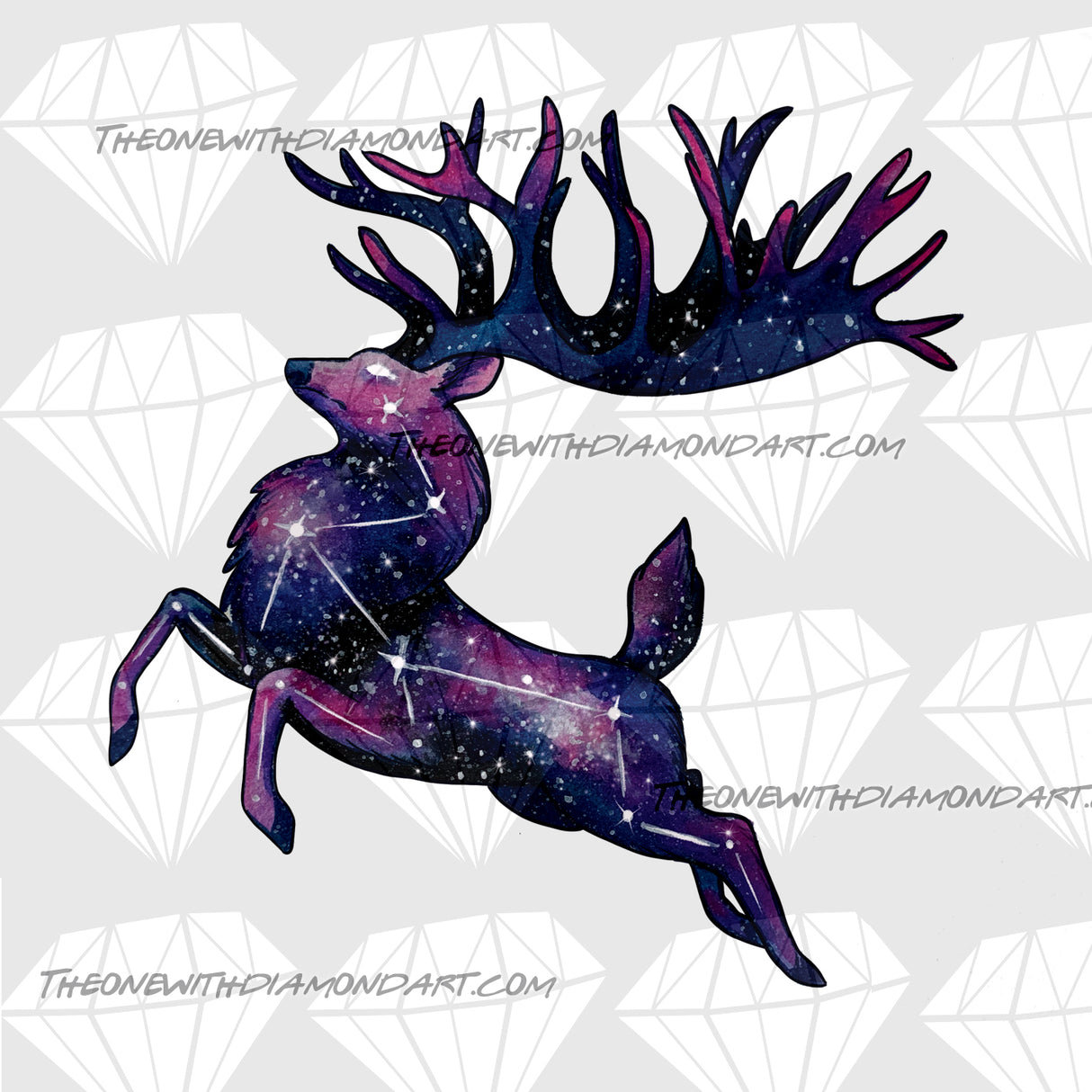 Cosmic Stag ©Parente Illustration