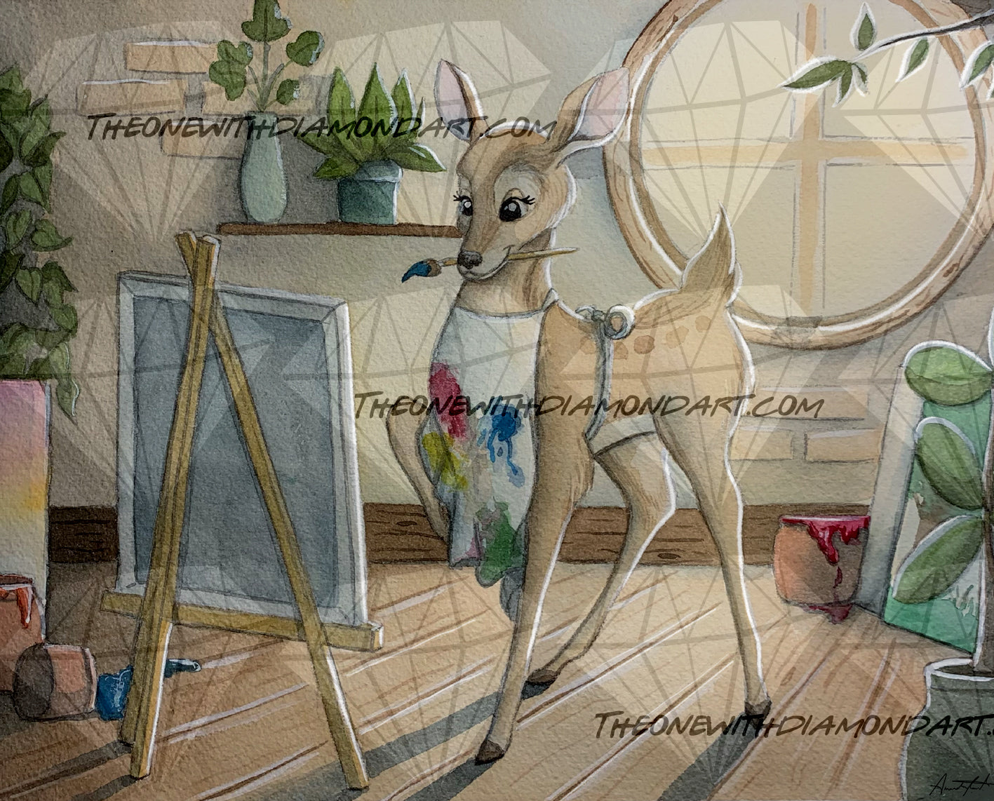 Deer ©Parente Illustration