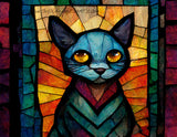 Our Lady Of Perpetual Disdain ©Hannah @ IterationsCrafts