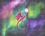 Dragon Soaring Through The Northern Lights ©Laura Milnor Iverson