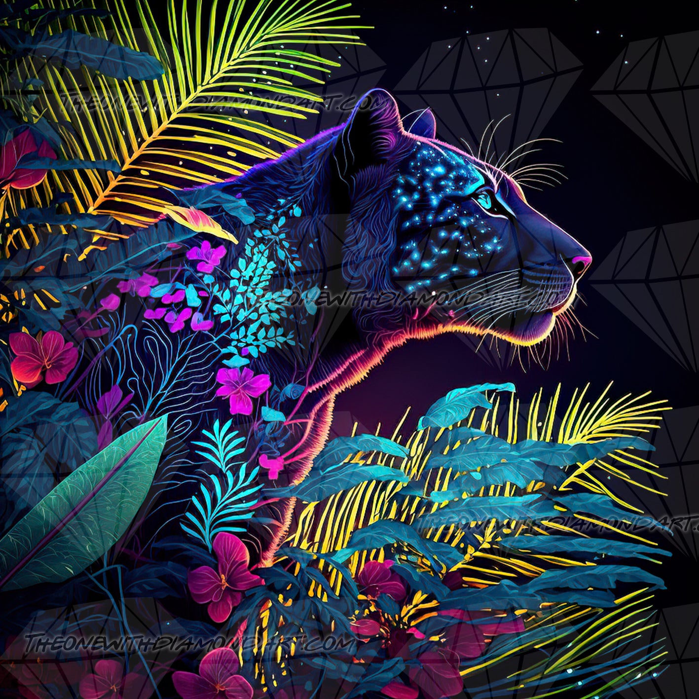 Electric Panther © Laura @cocomarshmallow_art