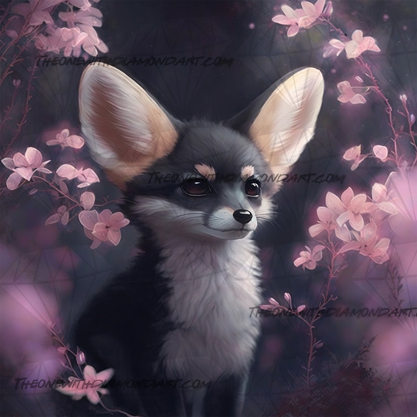 Grey Fennec Fox ©Finira