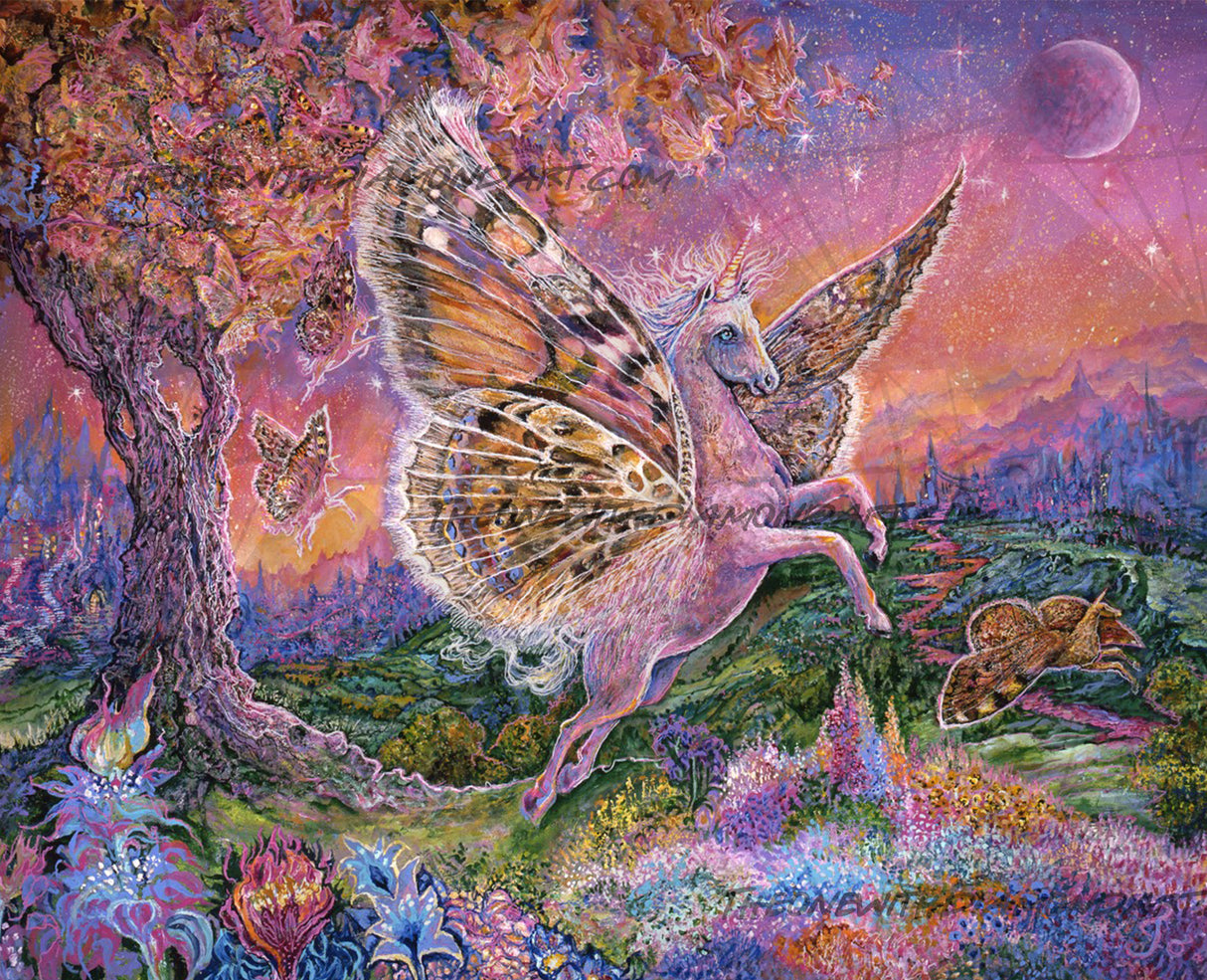 Fluttercorn Dreamscape ©Josephine Wall