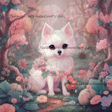 Peachy The Little Fox ©Cocomarshmallow Art