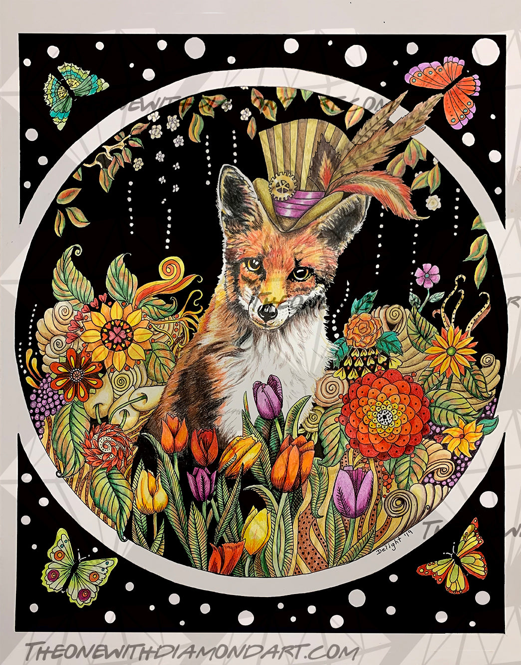 Foxy ©Delights Fantasy Art