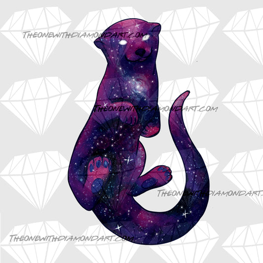 Cosmic Otter ©Parente Illustration