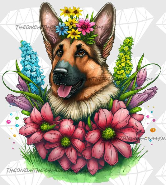 Botanical German Shepherd