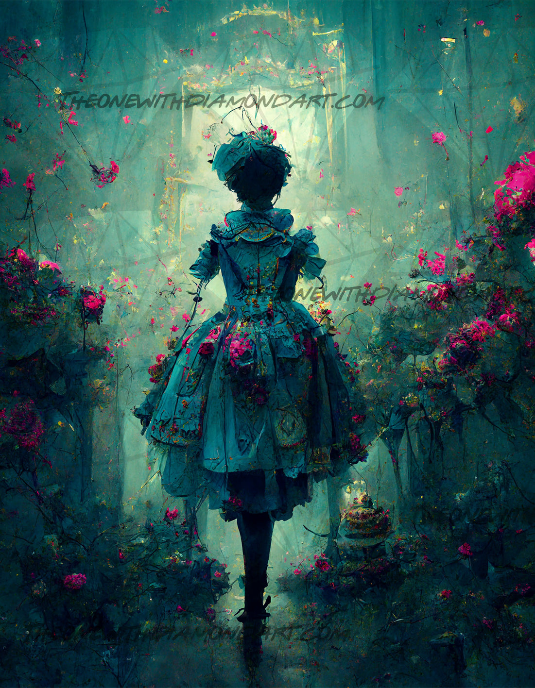 Through The Looking Glass ©Hannah @ IterationsCrafts