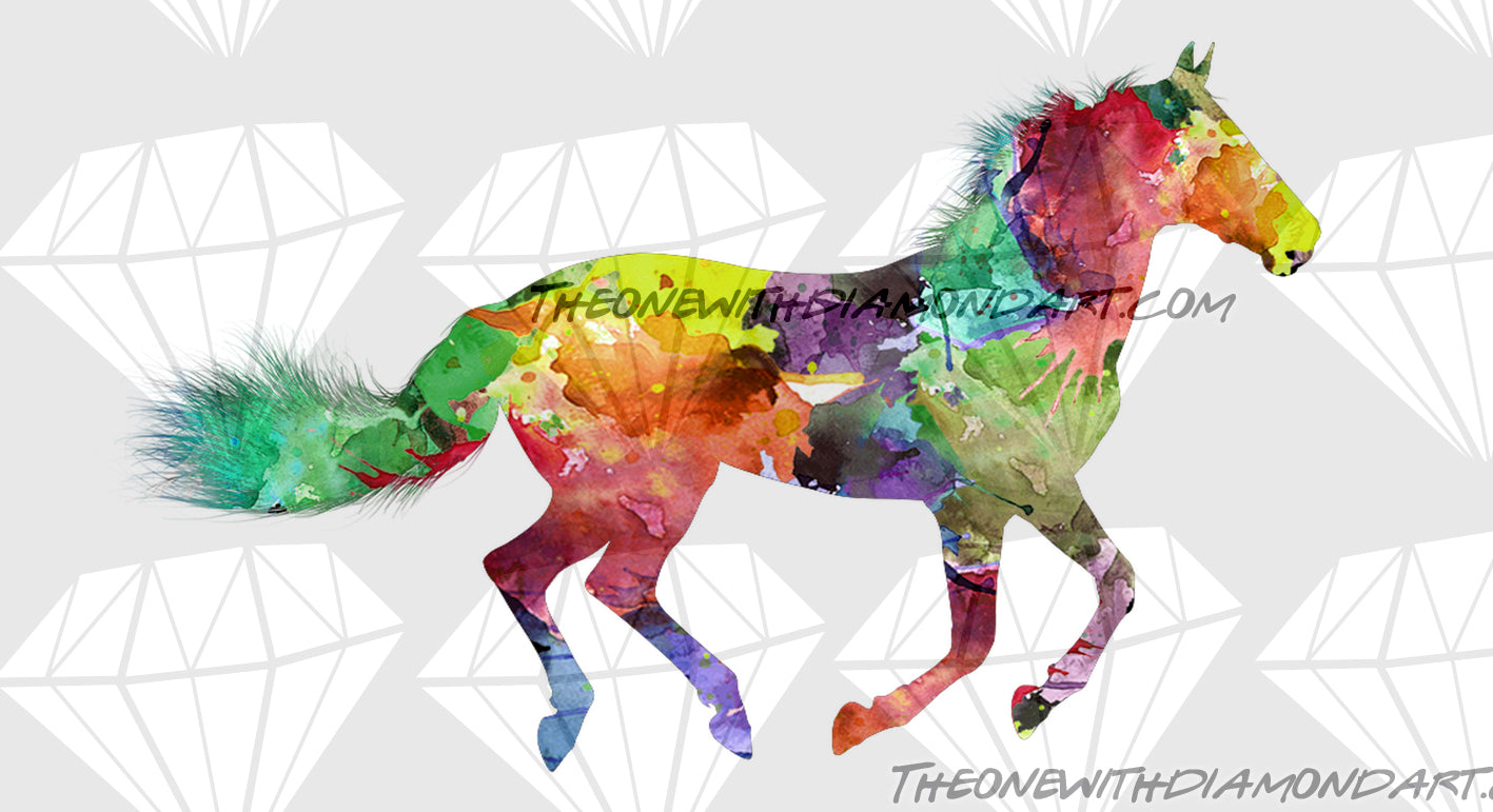 Paintsplash Horse