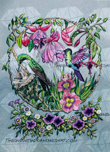 A Hummingbird Summer ©Delights Fantasy Art