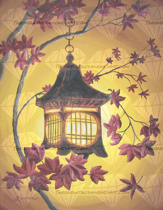 Lantern In Golden Glow ©Laura Milnor Iverson