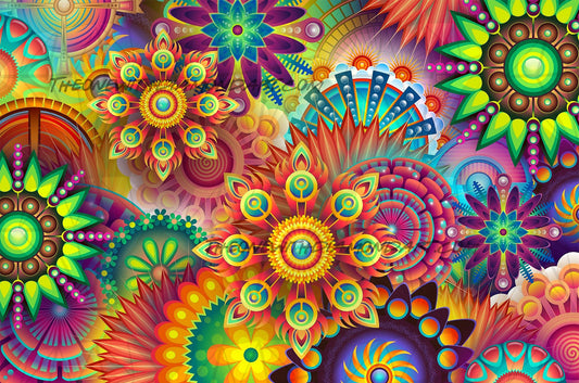 Psychedelic Mandalas