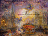 Magical Merry-Go-Round ©Josephine Wall