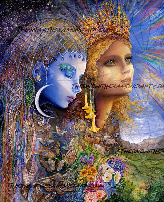 Night And Day ©Josephine Wall