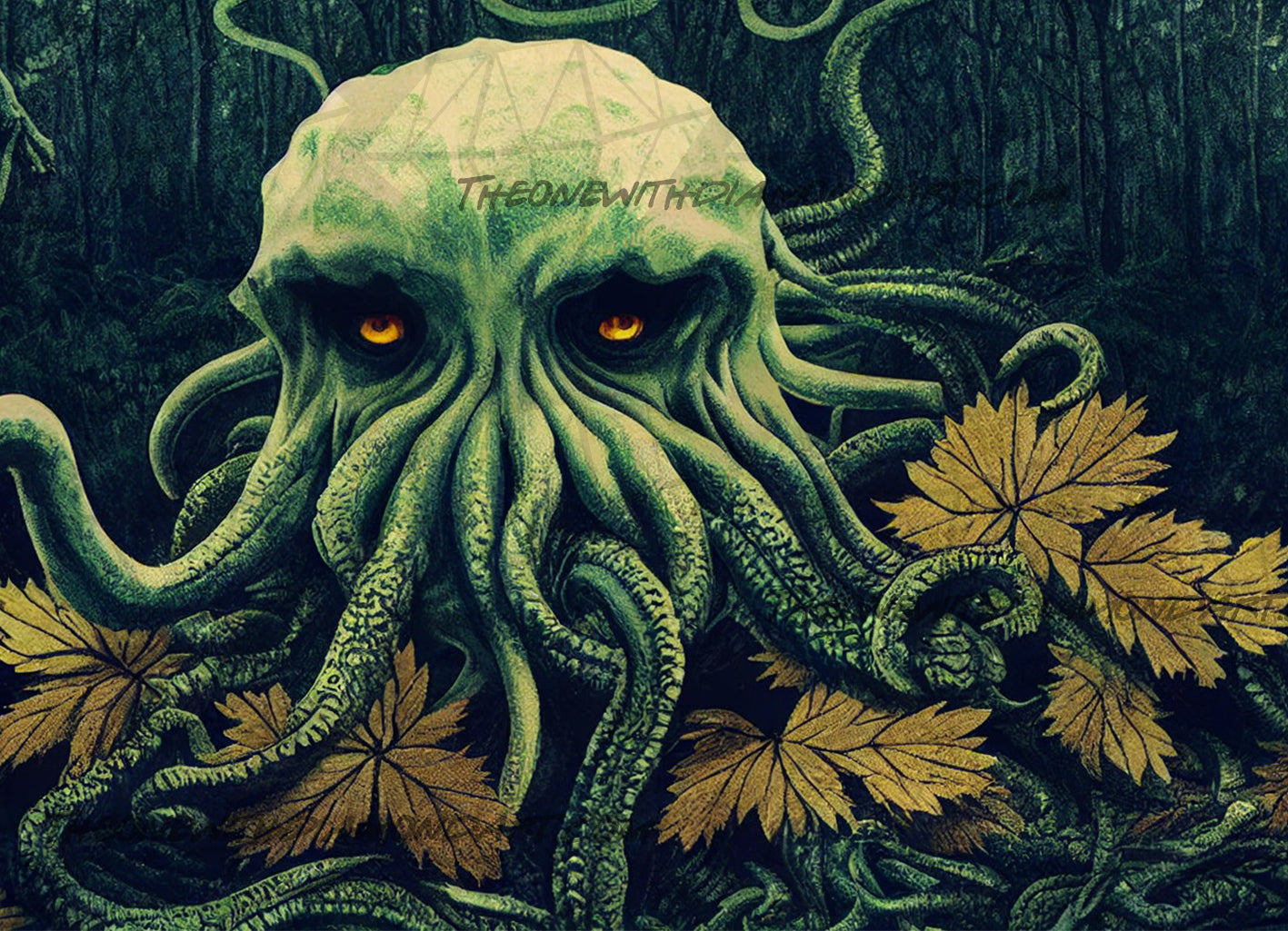 Cthulhu Can’t Even ©Hannah @ IterationsCrafts