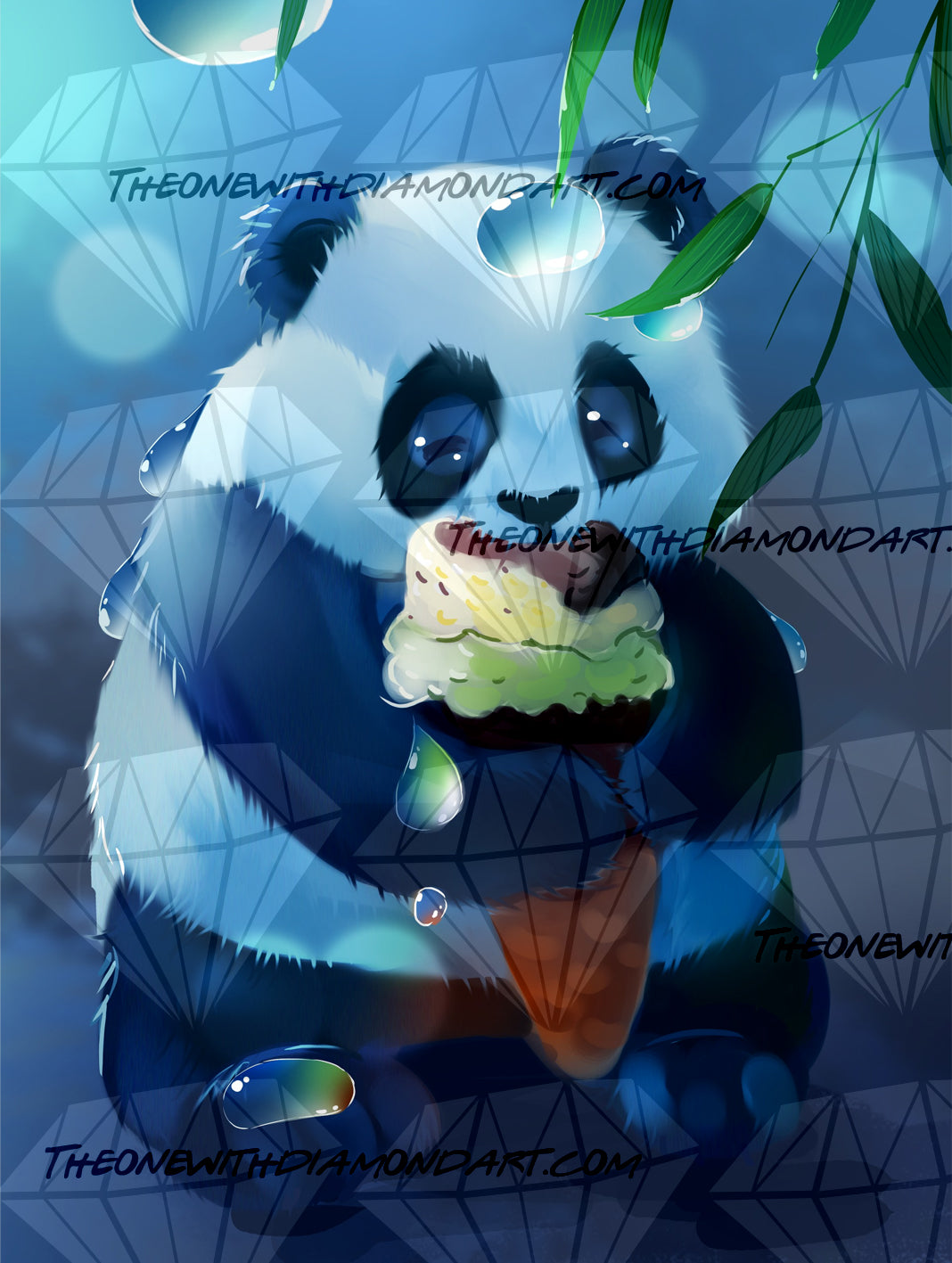 Panda And Cone