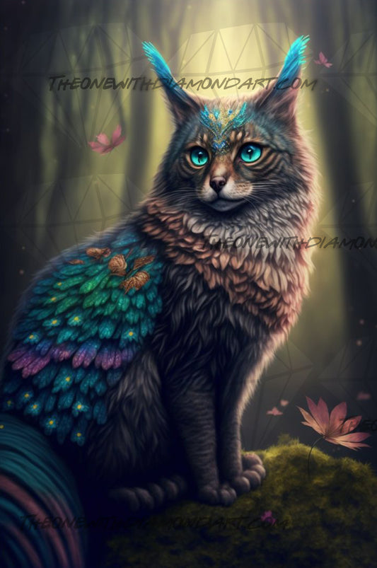 Mystical Creatures Of The Forest - Peacat ©Finira