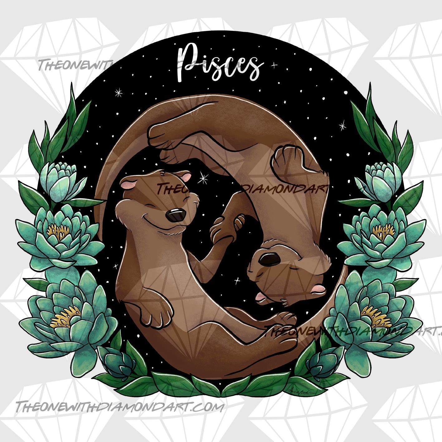 Cute Pisces ©Parente Illustration