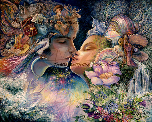Prelude To A Kiss ©Josephine Wall