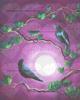 Ravens On A Summer Night ©Laura Milnor Iverson