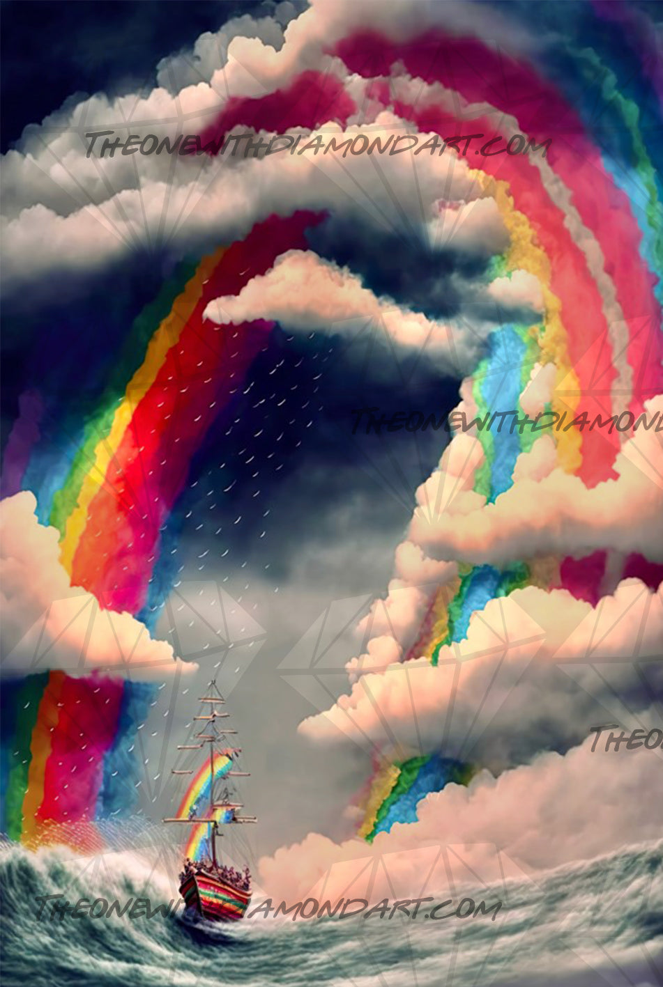 Sailing The Rainbow Seas ©Titan Aiaia