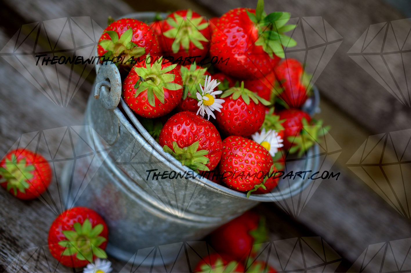 Bucket Of Strawberries
