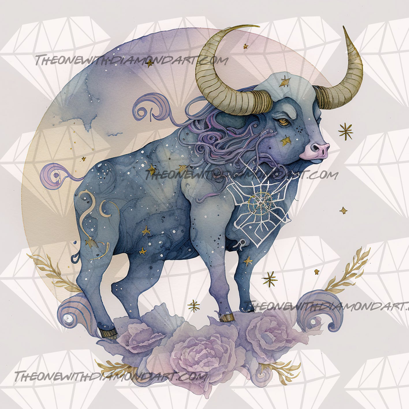 Watercolour Taurus