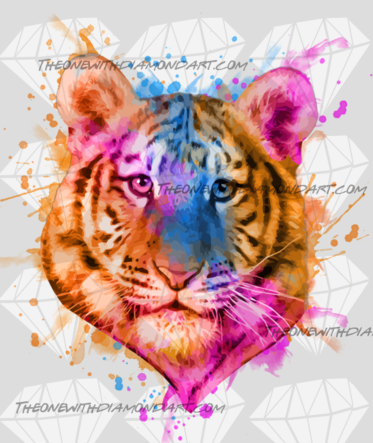 Paintsplash Tiger