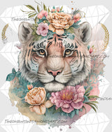 Floral Tiger (Peach)