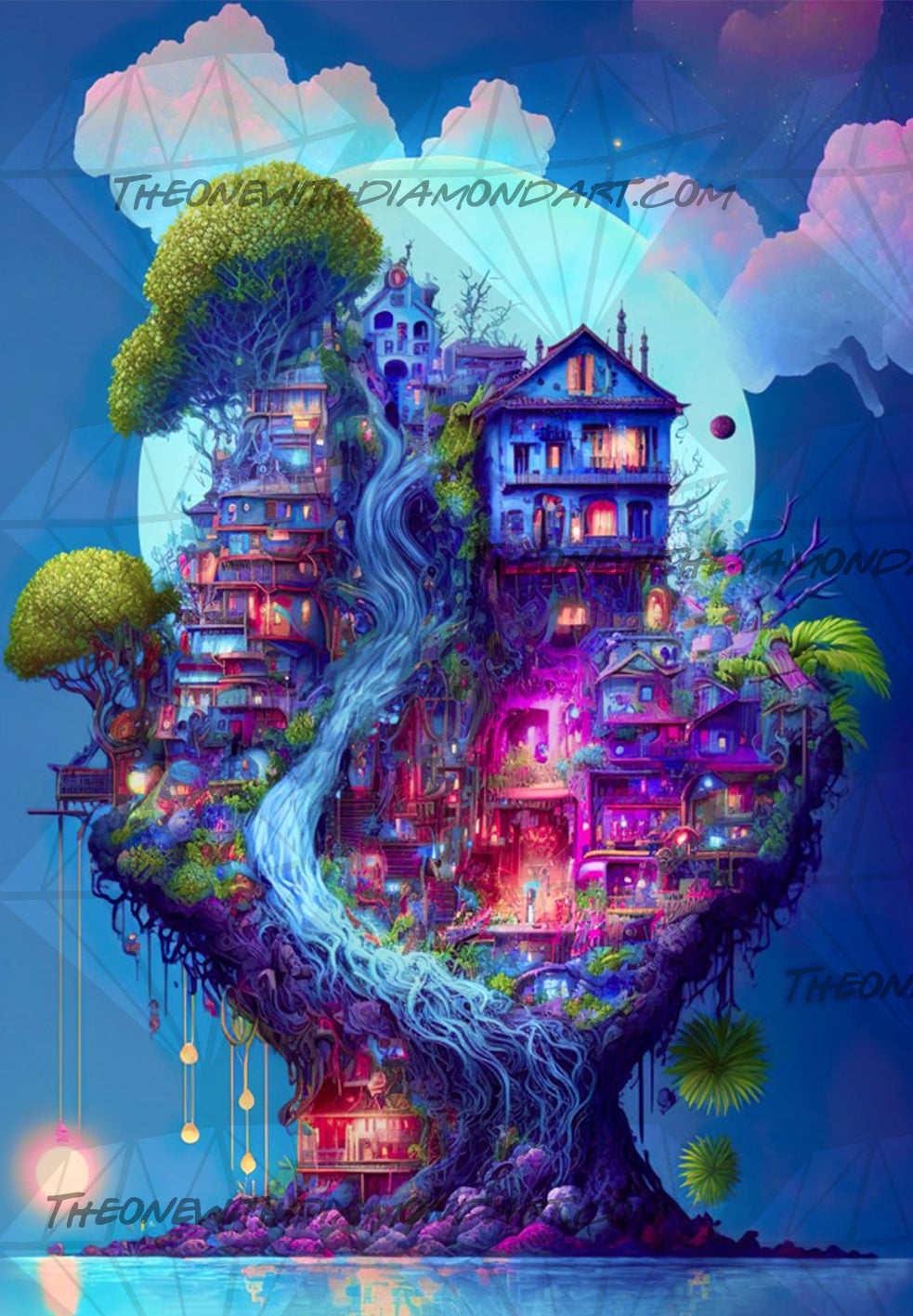 The Island Of Neon Dreaming ©Titan Aiaia