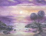 Unawatuna Beach At Sunset ©Laura Milnor Iverson